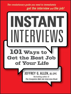 cover image of Instant Interviews